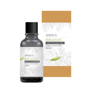 ANGELA Organic Bergamot (Furocoumarin Free)  Essential Oil 30ml