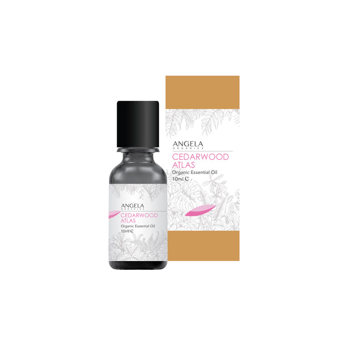 ANGELA Organic Cedarwood Atlas Essential Oil 10ml