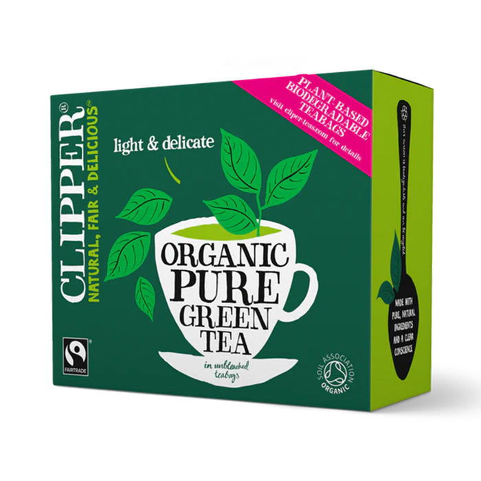 Clipper Organic Fairtrade Green Tea (80 bags)