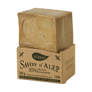 Alepia Aleppo Soap with 25% laurel berry oil 200g