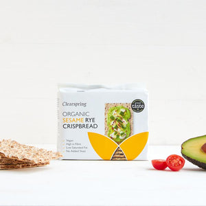 Clearspring Organic Sesame Rye Crispbread 200g