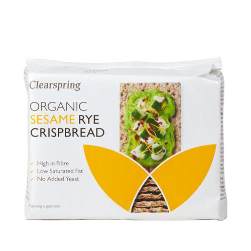 Clearspring Organic Sesame Rye Crispbread 200g