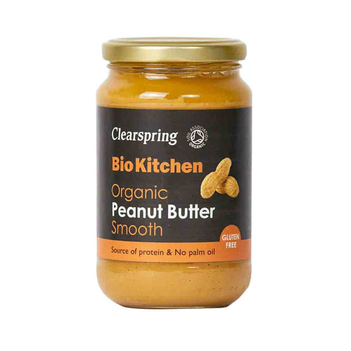 Clearspring Bio Kitchen Organic Peanut Butter Smooth 350g