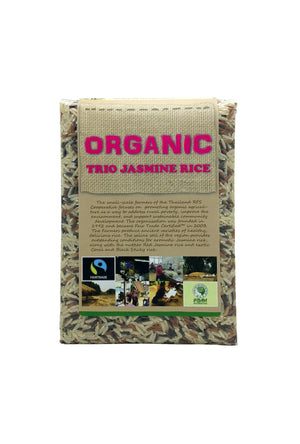 Thailand Organic Jasmine Trio Rice 1kg