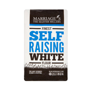Marriage's Organic Self Raising White Flour 1kg